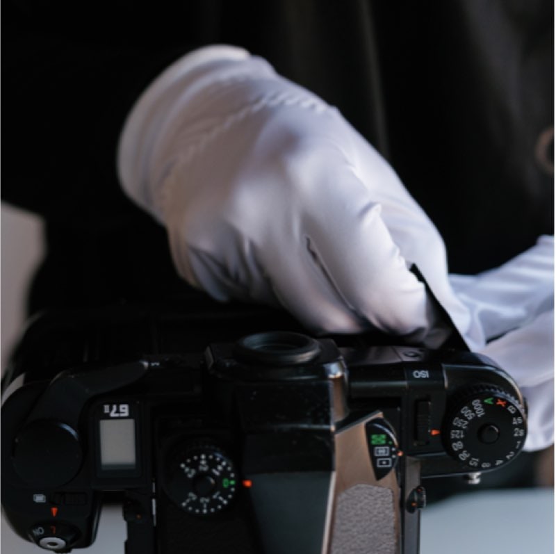 Film aus Kamera heraus nehmen